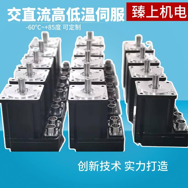 臻上機(jī)電定制國產(chǎn)低溫伺服電機(jī)-40度溫度可選 高防護(hù)耐高低溫伺服馬達(dá)驅(qū)動(dòng)套裝